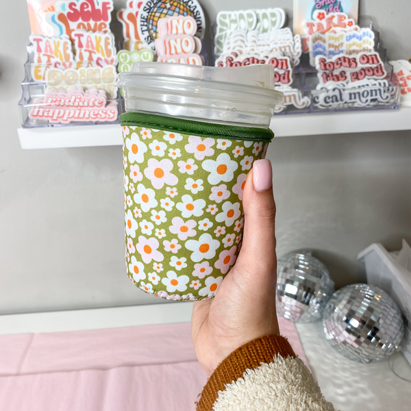 Flower Fields Coffee Sleeve