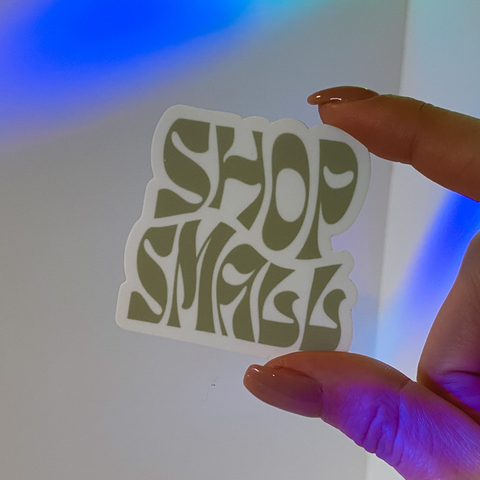 Shop Small Sticker